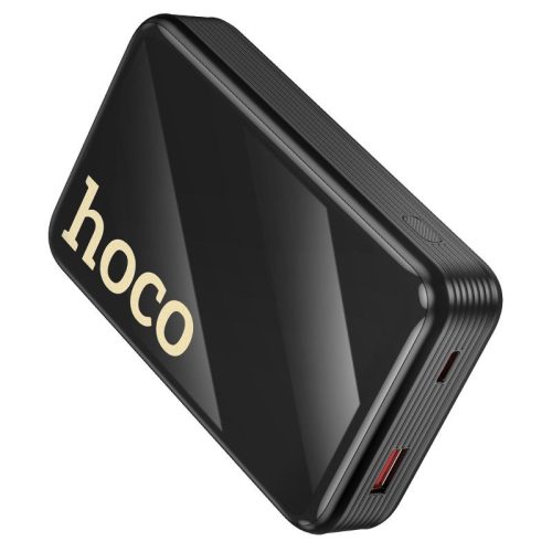 Powerbank Hoco 20000 mAh QC PD 22,5W with built-in cables USB C + Lightning Q37A black