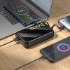 Powerbank Hoco 20000 mAh QC PD 22,5W with built-in cables USB C + Lightning Q37A black