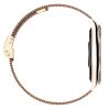 Smartwatch TITMO O-170 (AMOLED, bluetooth call, stainless steal gold mesh strap) gold
