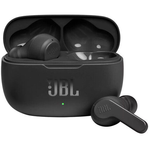 Vezeték nélküli fülhallgató JBL TWS Wave 200 fekete