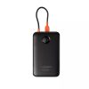Powerbank 10000 mAh with built-in cable USB C QC3.0 PD 2A 22,5W K1C W1189 black