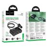 Car charger Hoco 2xUSB A + 2xUSB C+3x cigarette lighter ports PD QC3.0 240W Z64 black