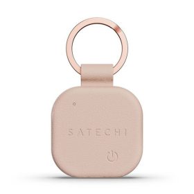   Locator compatible with Apple Find My Satechi Keychain shape Vegan Leather ST-LKCFR desert rose
