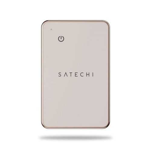 Locator compatible with Apple Find My Satechi card shape ST-LFAWCR desert rose