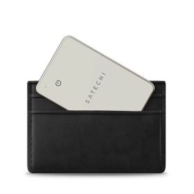   Locator compatible with Apple Find My Satechi card shape ST-LFAWCW sand