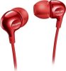 Wired eaphones jack 3,5 mm PHILIPS SHE3555RD red