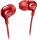 Wired eaphones jack 3,5 mm PHILIPS SHE3555RD red