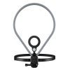 Neck magnetic phone holder Hoco K31 black gray