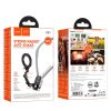 Neck magnetic phone holder Hoco K31 black gray