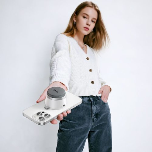 Speaker bluetooth 8W 3h Hoco with built-in magnet block HC43 white