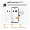 Wireless earphones Hoco TWS EA8 metal gray