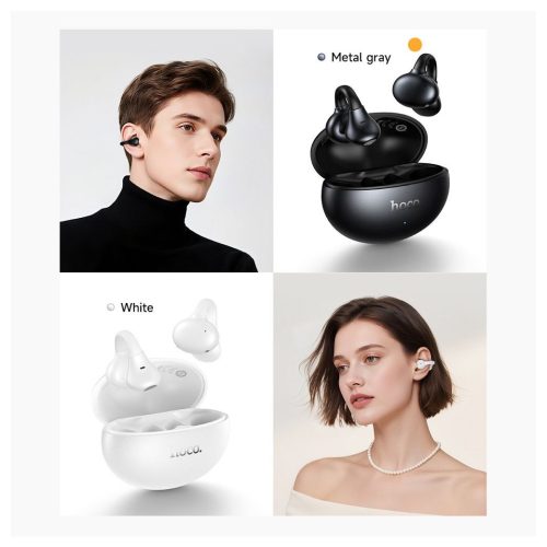 Wireless earphones Hoco TWS EA8 metal gray