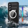 Case for Samsung S26 Waterproof Shellbox MARS with metal ring black