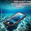 Waterproof case SHELLBOX DOT compatible with MagSafe for IPHONE 17 Air black