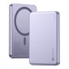 Powerbank compatible with MagSafe Forcell F-Energy Slim F5K9 QC4.0 PD3.0 15W 5000 mAh purple
