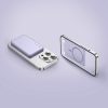 Powerbank compatible with MagSafe Forcell F-Energy Slim F5K9 QC4.0 PD3.0 15W 5000 mAh purple
