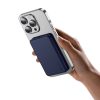 Powerbank compatible with MagSafe Forcell F-Energy Slim F5K9 QC4.0 PD3.0 15W 5000 mAh navy blue