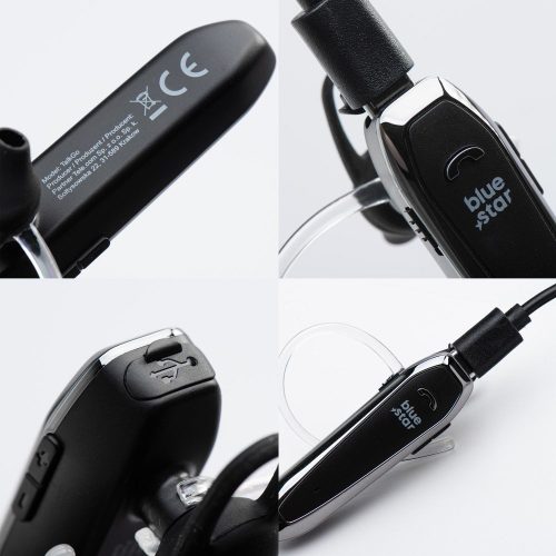 Wireless mono headset Blue Star TalkGo black
