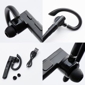 Wireless mono headset Blue Star Adventure black