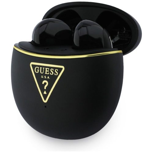 Wireless earphones Guess TWS GUTWSA15HETK (Small Round Script Print) black