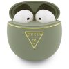 Wireless earphones Guess TWS GUTWSA15HETN (Small Round Script Print) khaki