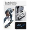 SPIGEN case ULTRA HYBRID MAG compatible with MagSafe for S26 clear / white