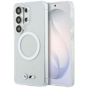   BMW case for SAMSUNG S26 Ultra BMHMS26L25HSMLKT (Magnetic IML Shockproof W/ Metal Logos) transparent