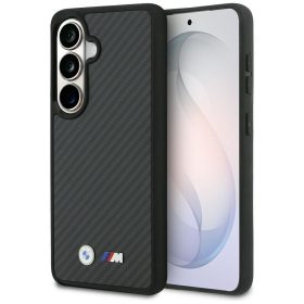   BMW case for SAMSUNG S26 BMHMS26S24CFMMK (Magnetic Kevlar W/ Logo) black