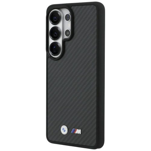 BMW case for SAMSUNG S26 Ultra BMHMS26L24CFMMK (Magnetic Kevlar W/ Logo) black