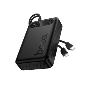  Powerbank Hoco 20000 mAh QC PD 2A 22,5W with built-in cables USB C + Lightning J171A black