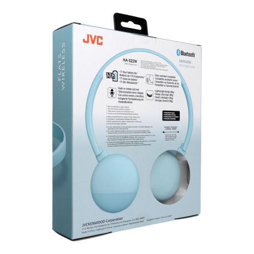 Wireless headphones JVC HA S22W blue