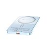 Powerbank compatible with MagSafe Forcell F-Energy SuperSlim F5K8 QC4.0 PD3.0 15W 5000 mAh blue
