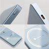 Powerbank compatible with MagSafe Forcell F-Energy SuperSlim F5K8 QC4.0 PD3.0 15W 5000 mAh blue