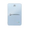 Powerbank compatible with MagSafe Forcell F-Energy SuperSlim F5K8 QC4.0 PD3.0 15W 5000 mAh blue