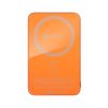 Powerbank compatible with MagSafe Forcell F-Energy SuperSlim F5K8 QC4.0 PD3.0 15W 5000 mAh orange