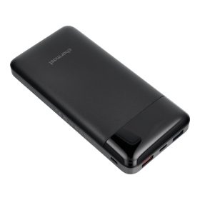   Powerbank Charmast W2089 PD3.0 3A 22,5W 20000 mAh with built-in cables USB A / USB C / Lightning / Micro USB black