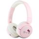 Słuchawki bezprzewodowe nauszne Hello Kitty Face Logo Hel000163 różowe