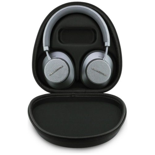 Wireless headphones ANC KARL LAGERFELD Saffiano Elongated KF003082 grey