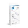 kék STAR LITE kábel 3A USB A - Lightning 1,2 m fehér