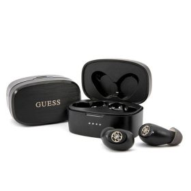   Wireless earphones Guess TWS + docking station GUTWSJL4GBK black