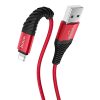 HOCO kábel USB A to Lightning 2,4 X38 1 m piros