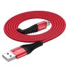 HOCO kábel USB A to Lightning 2,4 X38 1 m piros