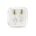 AUX Jack 3,5 mm (férfi) to Jack 3,5 mm (férfi) BOX 1 m fehér