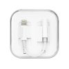 Adapter AUX Lightning (male) to Jack 3,5 mm (female) BOX white