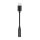 Adapter AUX Type C (male) to Jack 3,5 mm (female) black
