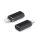 Adapter Type C (női) to Lightning (férfi) fekete