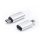 Adapter Typ C (női) to Micro USB (férfi) ezüst