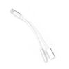 Adapter AUX 2in1 Type C (férfi) to Type C (női) / Jack 3,5 mm (női) fehér