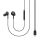 SAMSUNG AKG epiroseti vezetékes fülhallgató Type C csatlakozóval, mikrofonnal IC-100BBEGEU, fekete bliszter csomagolásban