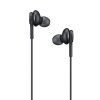 SAMSUNG AKG epiroseti vezetékes fülhallgató Type C csatlakozóval, mikrofonnal IC-100BBEGEU, fekete bliszter csomagolásban